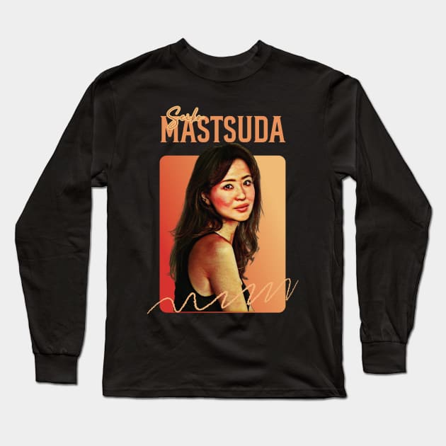 Seiko Matsuda // Retro 80s Fan Art Design Long Sleeve T-Shirt by Trendsdk